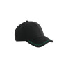 MOD. B166R:Black, 100% polyester, Kelly Green, One Size